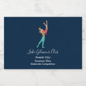 Ballett Schaumweinetikett (Einzelnes Label)