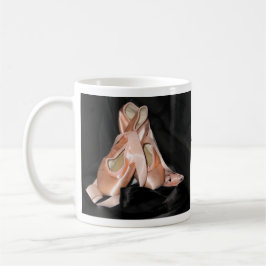 Ballett-Schuh-Muster Kaffeetasse