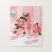 BALLETT-SCHUH-TANZ-PUZZLESPIEL 11 X 14 PUZZLE (Vertikal)