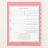 Ballett - Schulplaner - HAMbyWG Planer (Rückseite)