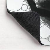 Ballett Schwarz-weißes Tanzen Ballerina Mousepad (Ecke)