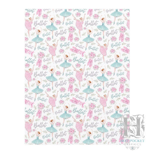 Ballett Scrapbook Papier