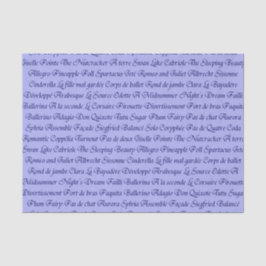 Ballett Seidenpapier