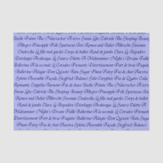 Ballett Seidenpapier