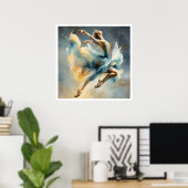 Ballett-Serie Poster (Heimbüro)