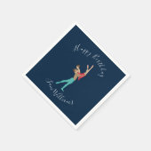 Ballett Serviette (Ecke)