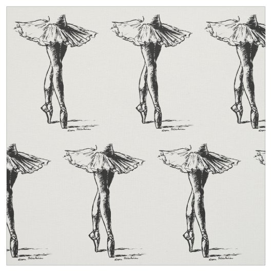 Ballett Stoff (Muster)
