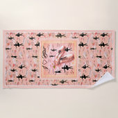 Ballett Strandtuch (Vorderseite)