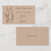 Ballett-Studio-Visitenkarte Visitenkarte (Vorne/Hinten)