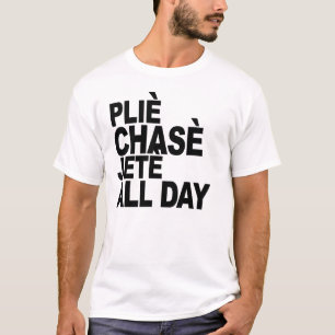 Ballett-T - Shirt B plie Chasse Jete den ganzen