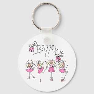 Ballett-T-Shirts und Geschenke Schlüsselanhänger