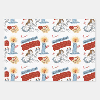 Ballett-Tagebuch Journal Scrapbook Whimsical Geschenkpapier Set