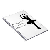 Ballett-Tagebuch Notizblock (Rechte Seite)