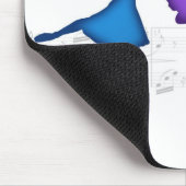 Ballett-Tagesballerinen Mousepad (Ecke)