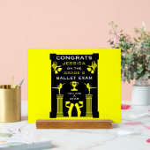 Ballett-Tanz Herzlichen Glückwunsch Acrylschild (Hochzeit)