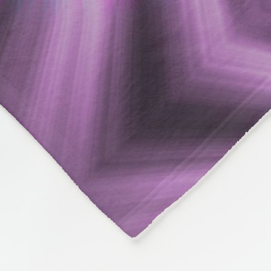 Ballett Tanz Lila Abstrakt Fleece Blankon (Ecke)