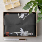 Ballett-Tanz Skelette-Halloween-Party Seidenpapier (Geschenk)