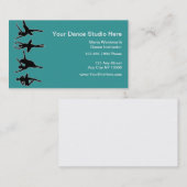 Ballett-Tanzen-Visitenkarten Visitenkarte (Vorne/Hinten)