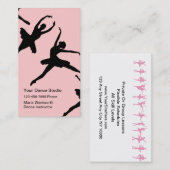 Ballett-Tanzen-Visitenkarten Visitenkarte (Vorne/Hinten)