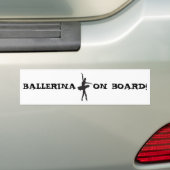 BALLETT-TÄNZER (Ballerina-Silhouette) ~.jpg Autoaufkleber (Auf Auto)