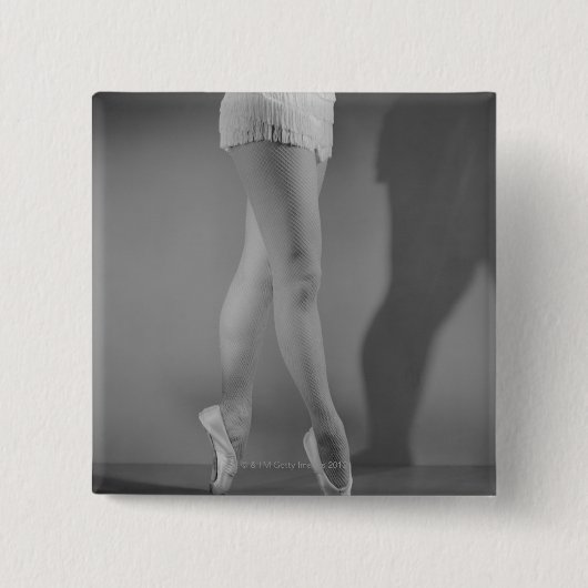 Ballett-Tänzer Button (Vorderseite)