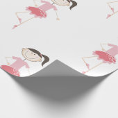 Ballett-Tänzer Geschenkpapier (Ecke)