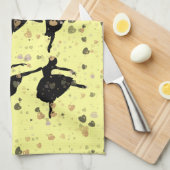 BALLETT-TÄNZER HANDTUCH (Viertel Falte)