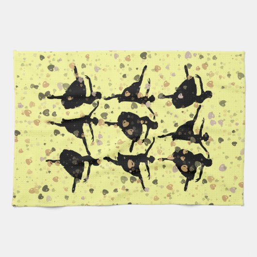 BALLETT-TÄNZER HANDTUCH (Horizontal)