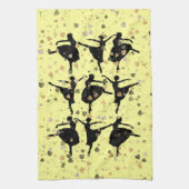 BALLETT-TÄNZER HANDTUCH (Vertikal)