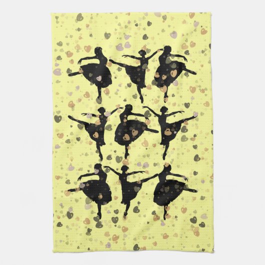 BALLETT-TÄNZER HANDTUCH (Vertikal)