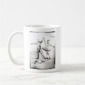 Ballett-Tänzer Kaffeetasse (Links)