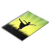 Ballett-Tänzer-Notizbuch Notizblock (Linke Seite)