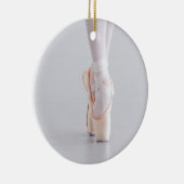 Ballett-Tänzer Pointe beschuht rosa Pantoffel Keramikornament (Rechts)