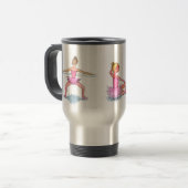 Ballett-Tänzer-Reise-Tasse Reisebecher (Vorderseite Links)