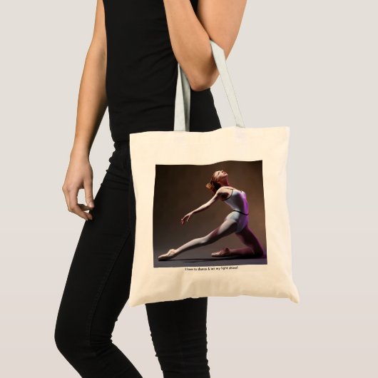 Ballett-Tänzer-Taschen-Tasche Tragetasche (Vorderseite (Produkt))