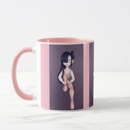 Ballett-Tänzer-Tasse Tasse (Links)