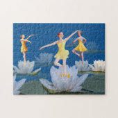 Ballett-Tänzer und Wasser-Lilien Puzzle (Horizontal)