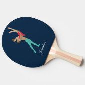 Ballett Tischtennis Schläger (Seitenansicht)