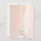 Ballett Tutu Quinceañera Einladung (Rückseite)