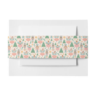 Ballett und Fairies auf Creme-Hintergrund Einladungsbanderole