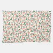 Ballett und Fairies auf Creme-Hintergrund Geschirrtuch (Horizontal)