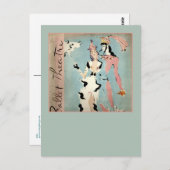 Ballett und Theater Postkarte (Vorne/Hinten)