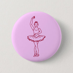 Ballett vierte Position Button
