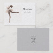 Ballett Visitenkarte (Vorne/Hinten)