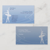 Ballett-Visitenkarte Visitenkarte (Vorne/Hinten)