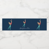 Ballett Wasserflaschenetikett (Einzelnes Label)