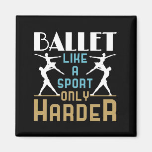 Ballett wie ein Sport nur härter Tänzer Magnet