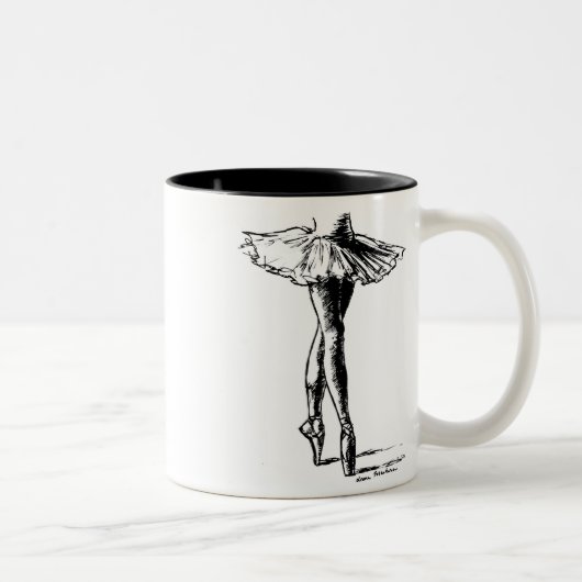 Ballett Zweifarbige Tasse (Rechts)