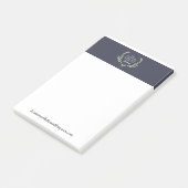 Ballettakademie und Etiquette Notepad Post-it Klebezettel (angewinkelt)