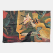 Ballettbusse, russisches Ballett mit August Macke Geschirrtuch (Horizontal)